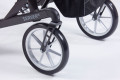 Rollator front wheels