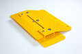 Heavy duty flow plate with fixing points 