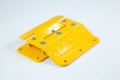 Flow plate for one way traffic control 