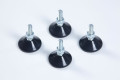 4 adjustable half step feet
