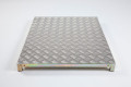 Metal safety step non-slip surface