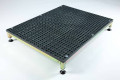 Large adjustable step stool