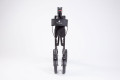 Black folded rollator 