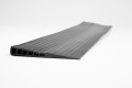 Rubber threshold ramp gradient