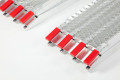 Pair of aluinium loading ramps folded