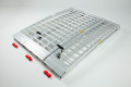 Brackets connecting the ramps