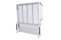 Folded fixed vehicle ramp