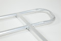 Curved end of handrail
