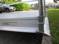 handrail fixing bracket on vehicle ramp with handrails 