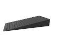 Rubber threshold ramp TRP5RT 5/127mm High 400mm wide 762mm deep 12.6kg)