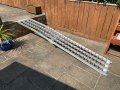 Extra Wide Motorcycle Loading Ramp Single (2380mm long x 460mm wide) Silver