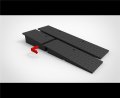 Rubber container ramp pieces