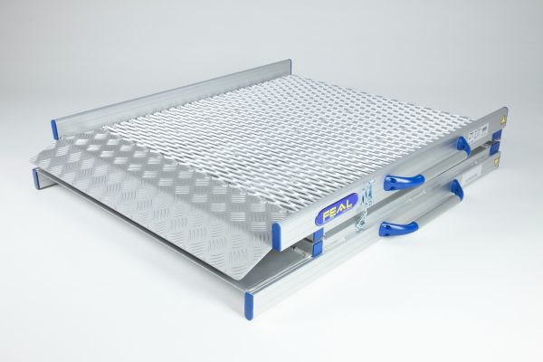 FEAL folding van ramp folded