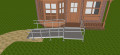 Fully assembled modular ramp system 