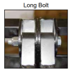U-shaped Joining Brackets for Extra Wide Motorcycle Ramp Kit