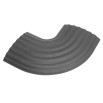 Defender Office 90 Degree Curve - grey