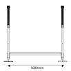 Single adjustable step dimensions 