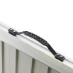 Carry handle on the wheelchair ramp for carrying and transportation 