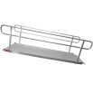 Wheelchair ramp with handrails
