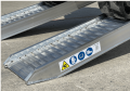 foot of loading ramps 
