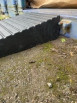Container Rubber Ramps from 4.5” to 7” High - 400mm wide