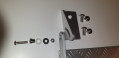 Fixings for connecting plate 
