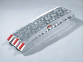 Single folding motorcycle loading ramp