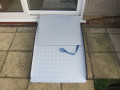 Ramp on a PVC door