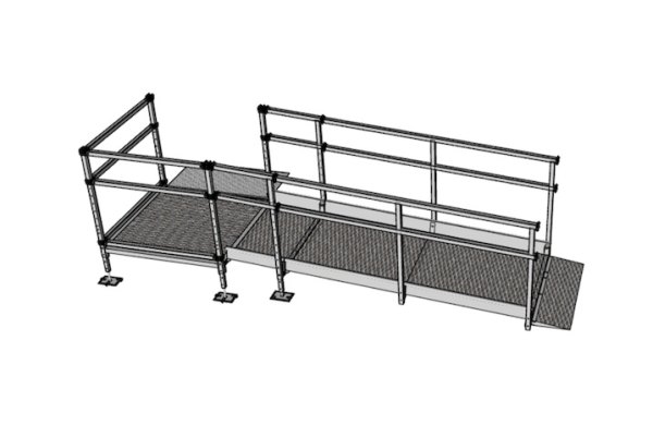 2.5m modular ramp kit 