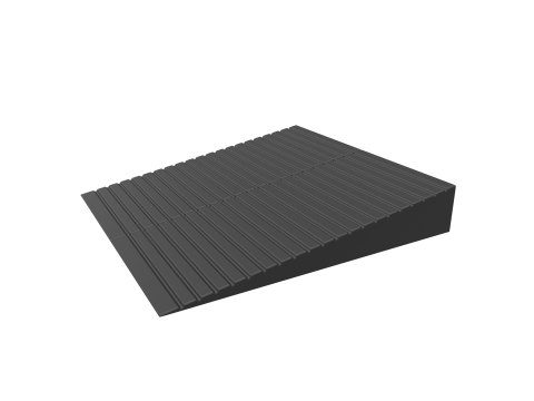 1x Pair of Rubber Threshold Ramp TRP55RT 5.5/139.7mm High 400mm wide each