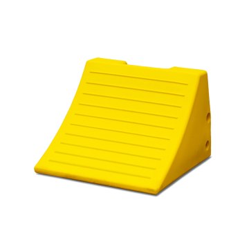 Yellow Checkers heavy duty wheel chock
