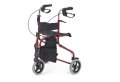 Drive Steel Tri-walker With Seat - Red