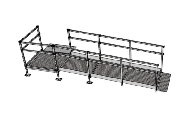 3m modular ramp kit with rails