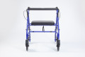 Rollator with padded seat