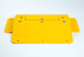 Heavy duty flow plate one way traffic control 