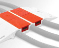 Checkers DIAMONDBACK Hose Bridge System with hoses passing through