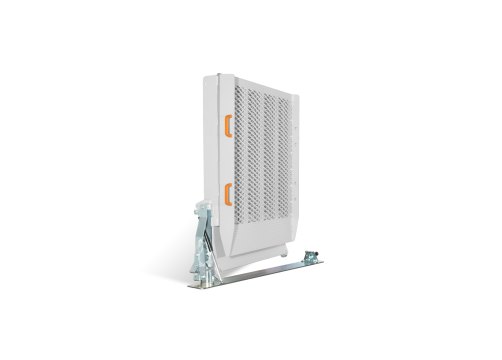 Twisty folding van ramp with mesh surface 