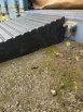 Rubber container ramp 