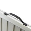 Carry handle on the wheelchair ramp for carrying and transportation 