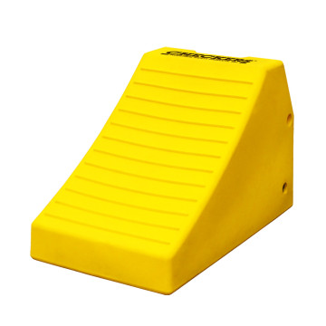 Single Checkers wheel chock 