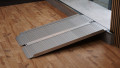 portable folding aluminium wheelchair ramp