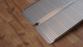 base of folding aluminium wheelchair ramp