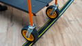 Cable Protector with Yellow Safety Stripes or Black - Channel Size 20mm x 20mm