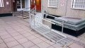 Modular wheelchair ramp installed 