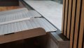 rest on connection of folding wheelchair ramp