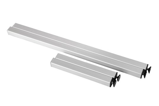 Support legs for aluminium modular ramps