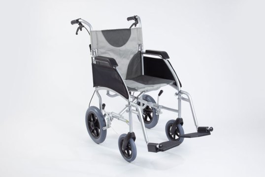 Aluminium Lightweight Folding Transit Wheelchair