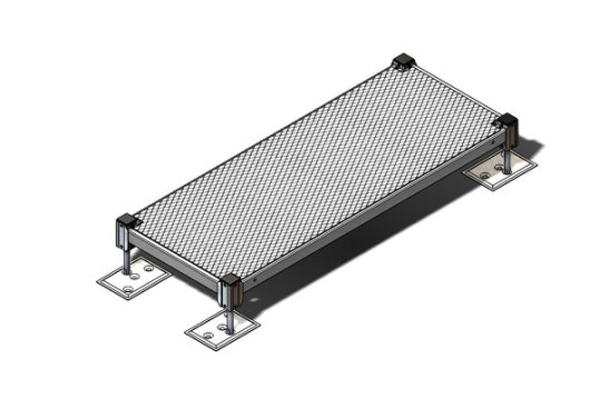 Single adjustable step kit 