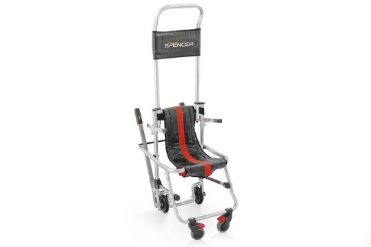Spencer emergency evacuation chair with armrest 