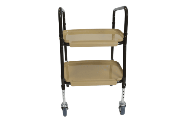 view of mobility trolley with trays
